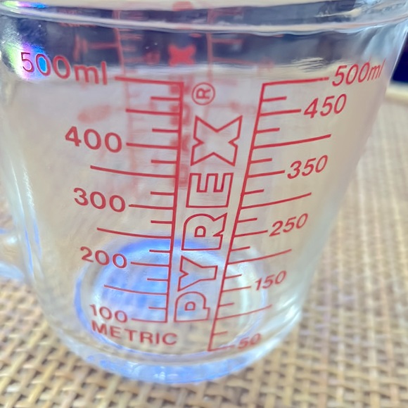 Pyrex Kitchen Rare Vintage Pyrex Standard And Metric Liquid